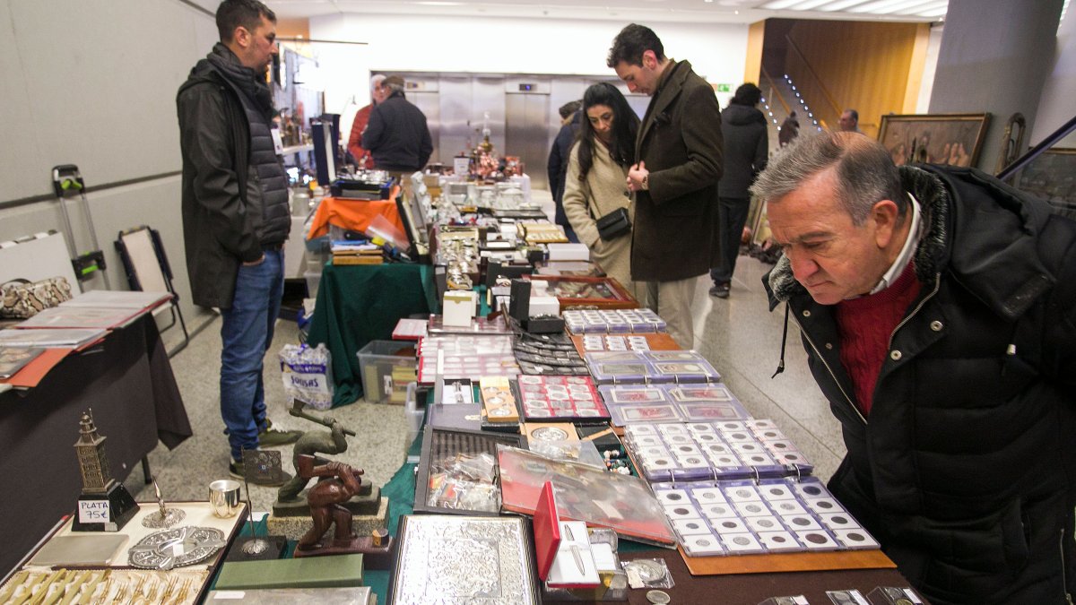 Imagen de la Feria de Antigüedades del pasado año.