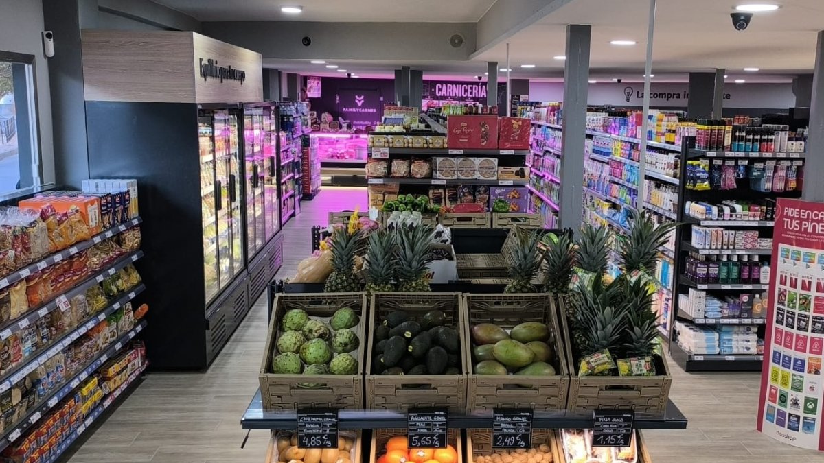 Imagen de un supermercado Suma.