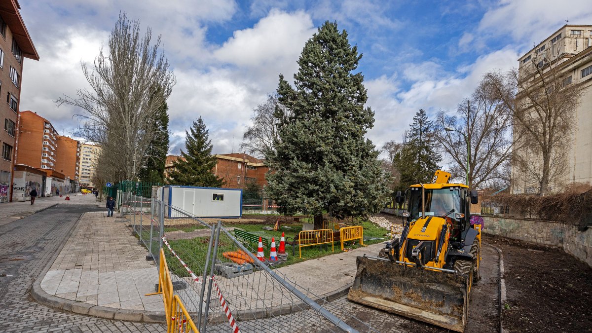 Inicio de las obras del aparcamiento del Silo.