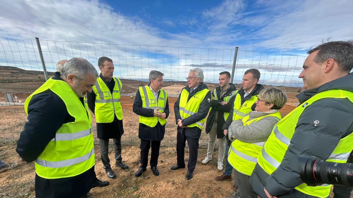 El secretario de Estado de Transportes ha visitado hoy las obras de la A-11
