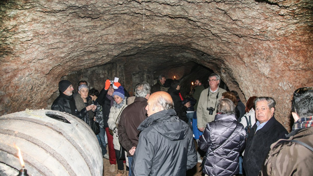 Imagen de una edición pasada de la iniciativa Descubre otro Lerma bajo tus pies, impulsada por el CIT de la Villa Ducal.