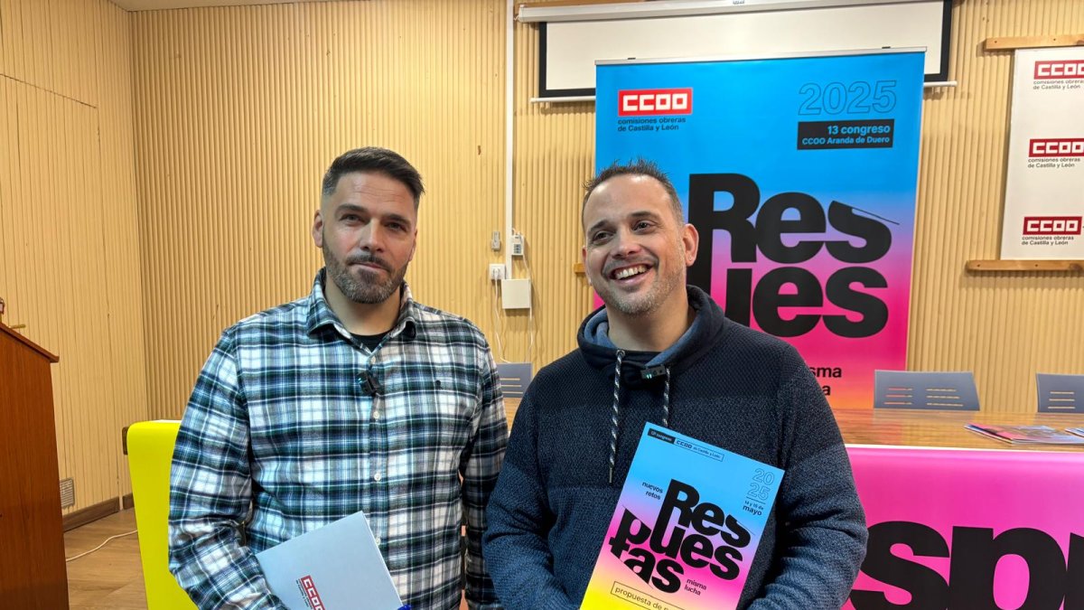 Ruben Ramos, a la izquierda, sucede a Ruben Moro