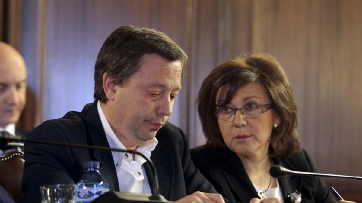 Adolfo Sainz y Marimar Angulo.