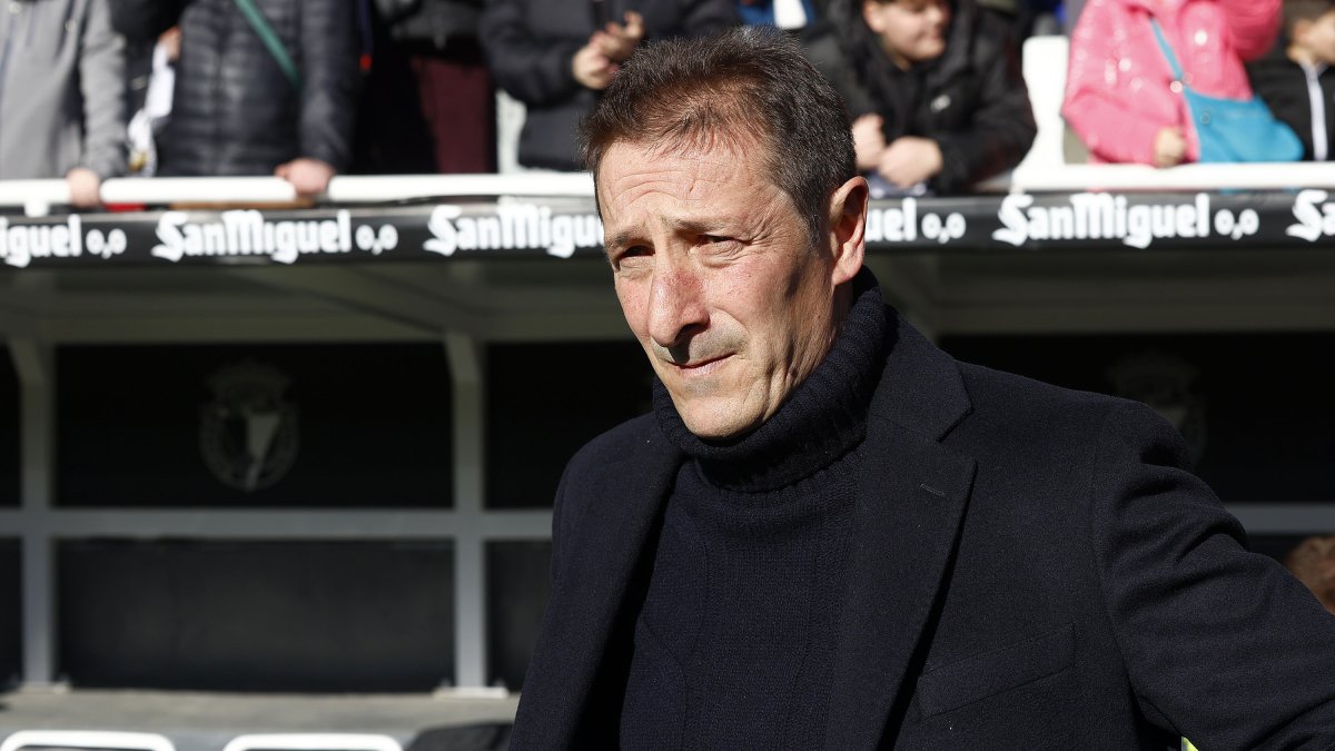 Ramis, entrenador del Burgos CF.