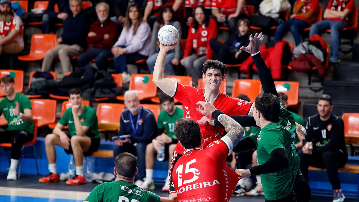 Imagen del partido del UBU San Pablo Burgos ante Sevilla.