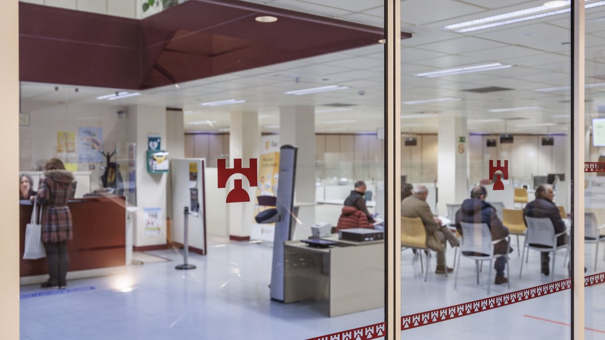 Interior de las dependencias municipales de la Plaza Mayor.