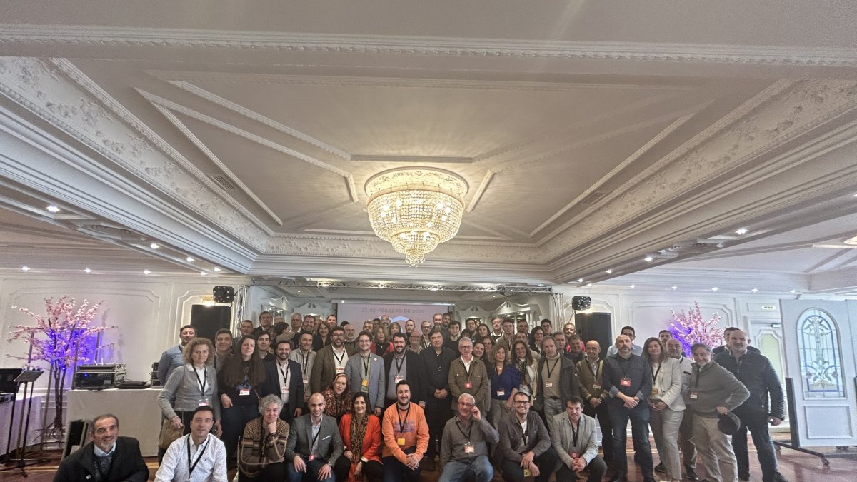 Imagen de la convención celebrada en Aranda.