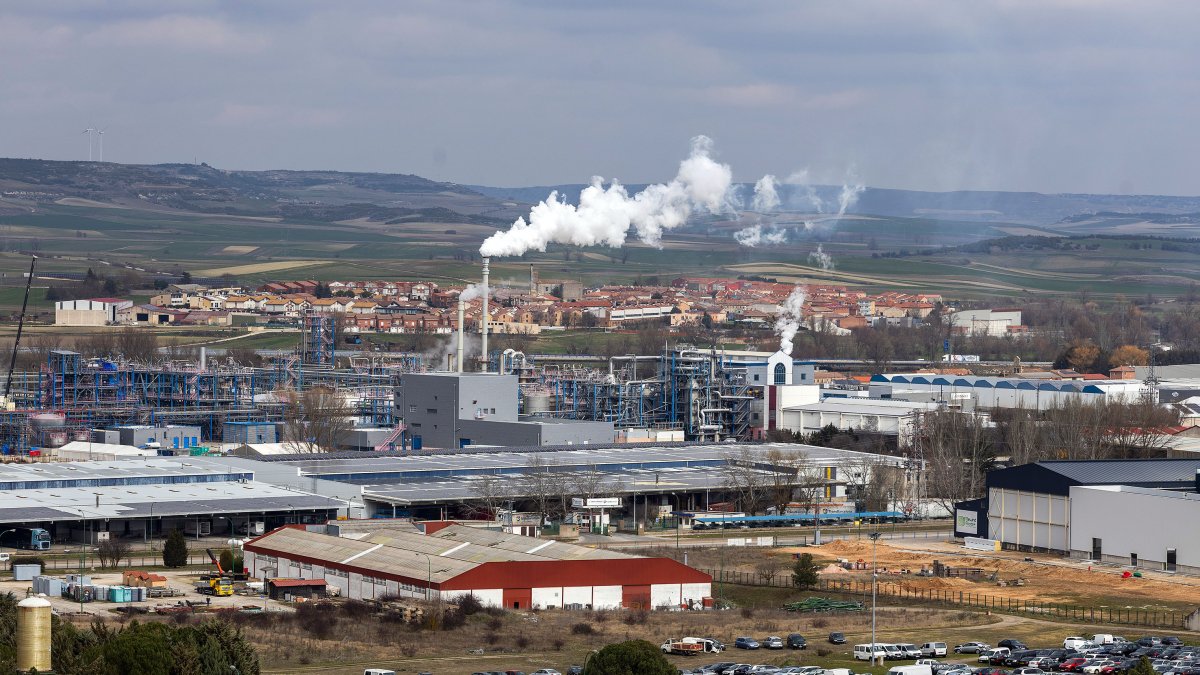 Vista general del polígono de Villalonquéjar.