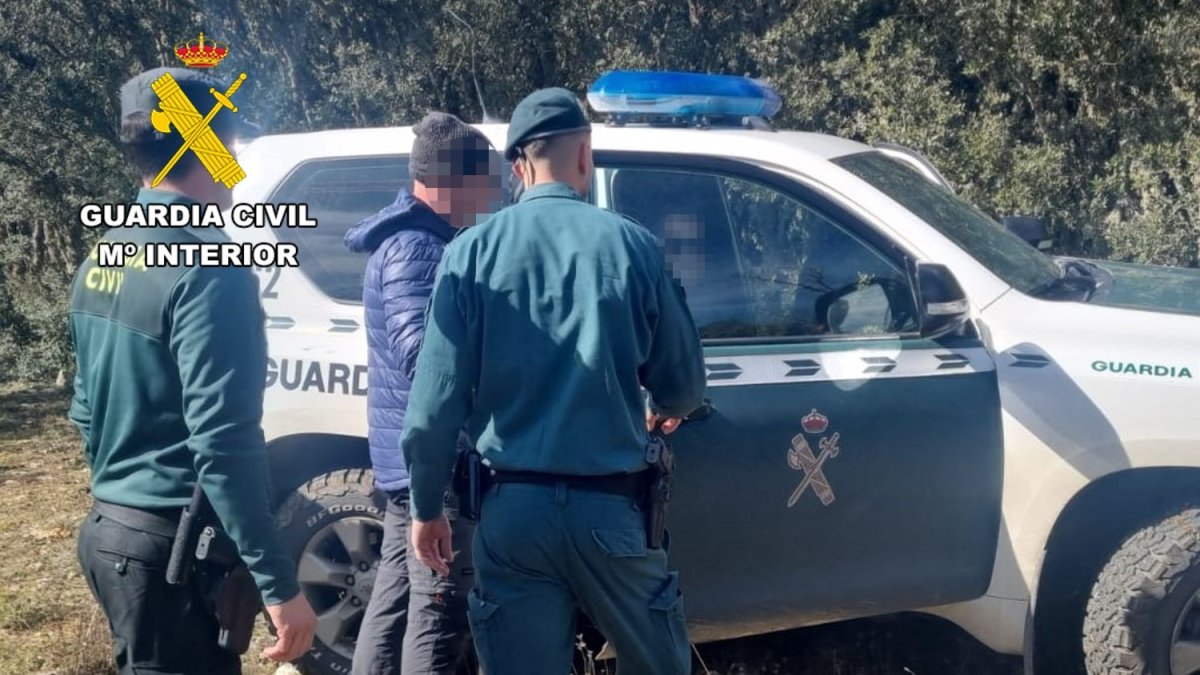 Imagen de uno de los senderistas accidentados.