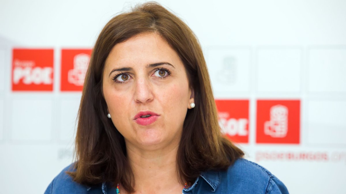 Esther Peña, secretaria general del PSOE de Burgos.