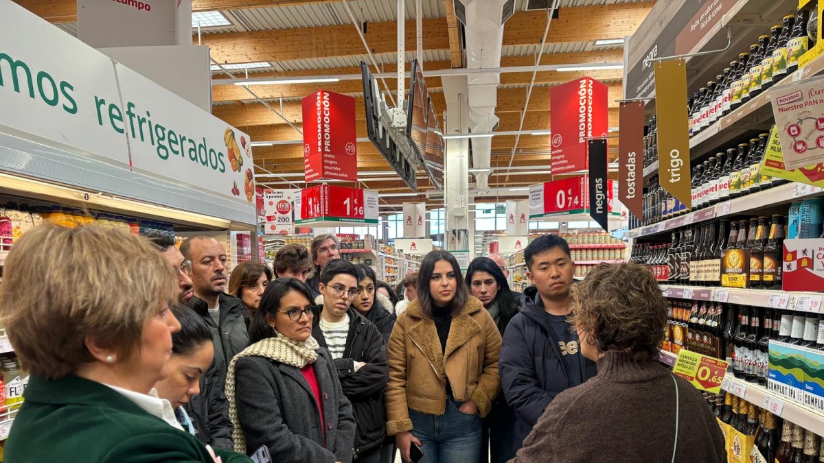 Alcampo muestra su proyecto de economía circular en Aranda