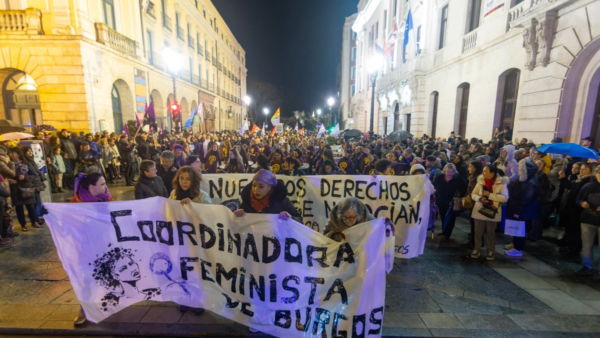 Imagen de la manifestación del 8M.