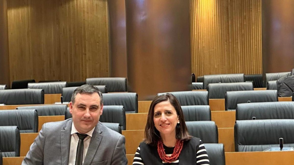 Álvaro Morales y Esther Peña.