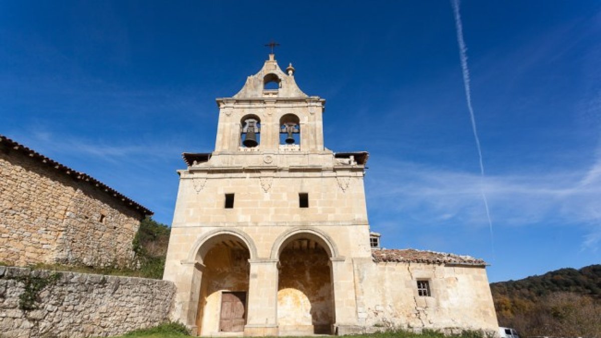 Imagen de la iglesia de San Juan de Morada.