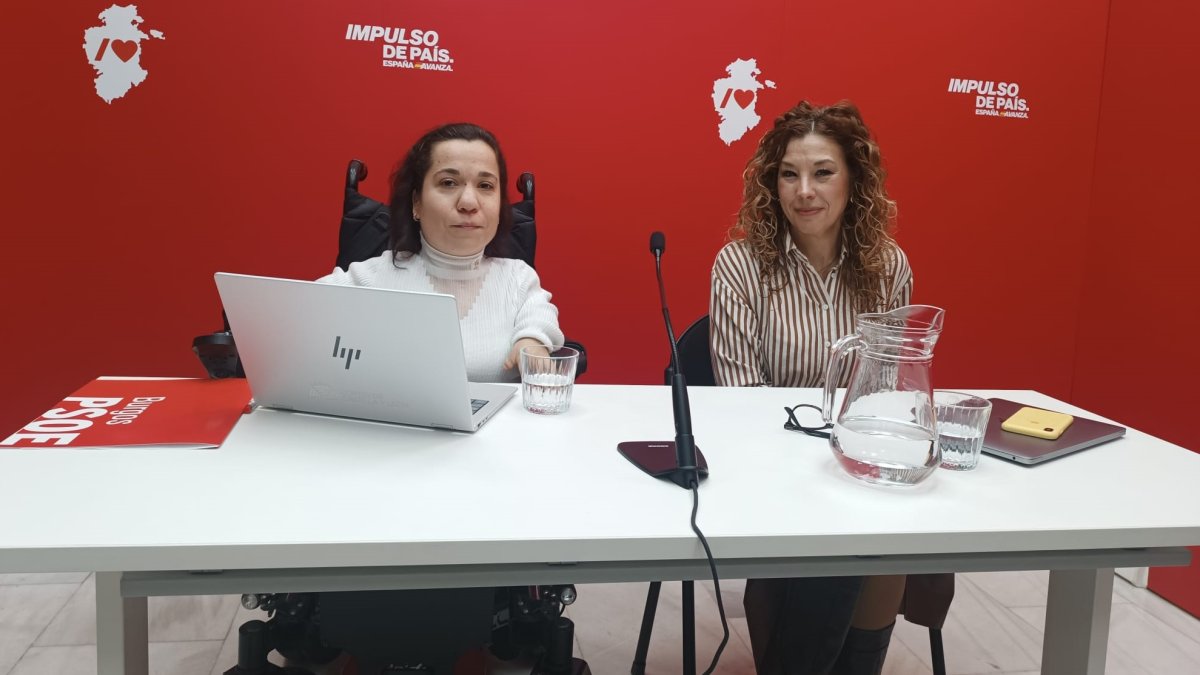 Noelia Frutos y Virginia Jiménez, en la víspera del Debate sobre el Estado de la Comunidad.