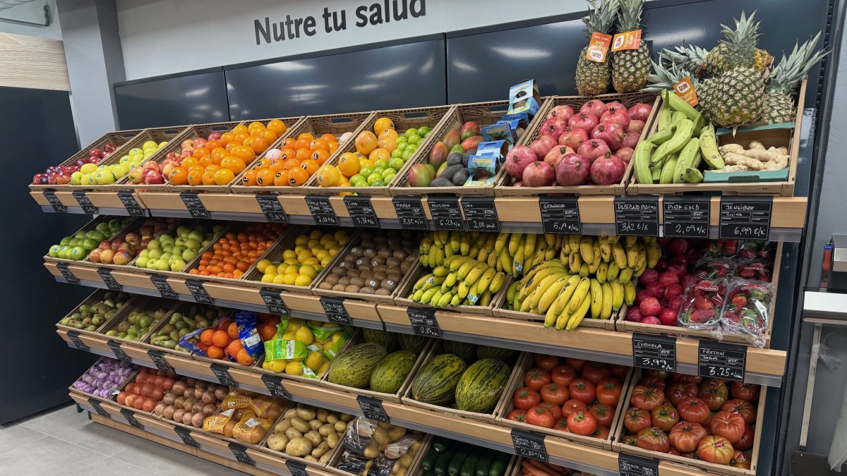 Imagen de un supermercado Suma en Navarra.