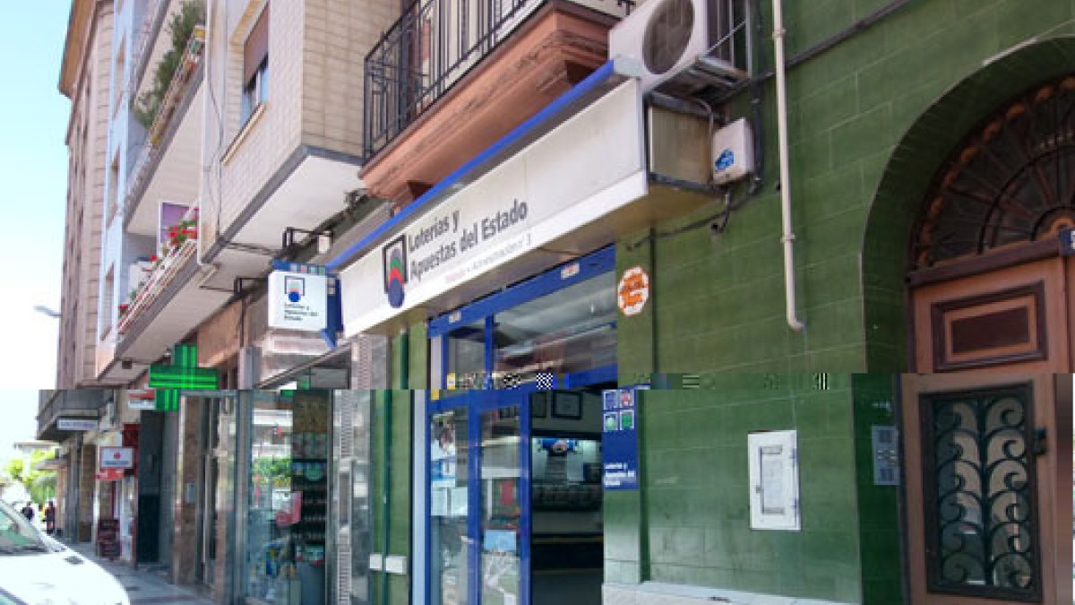 Imagen de la administración de lotería.