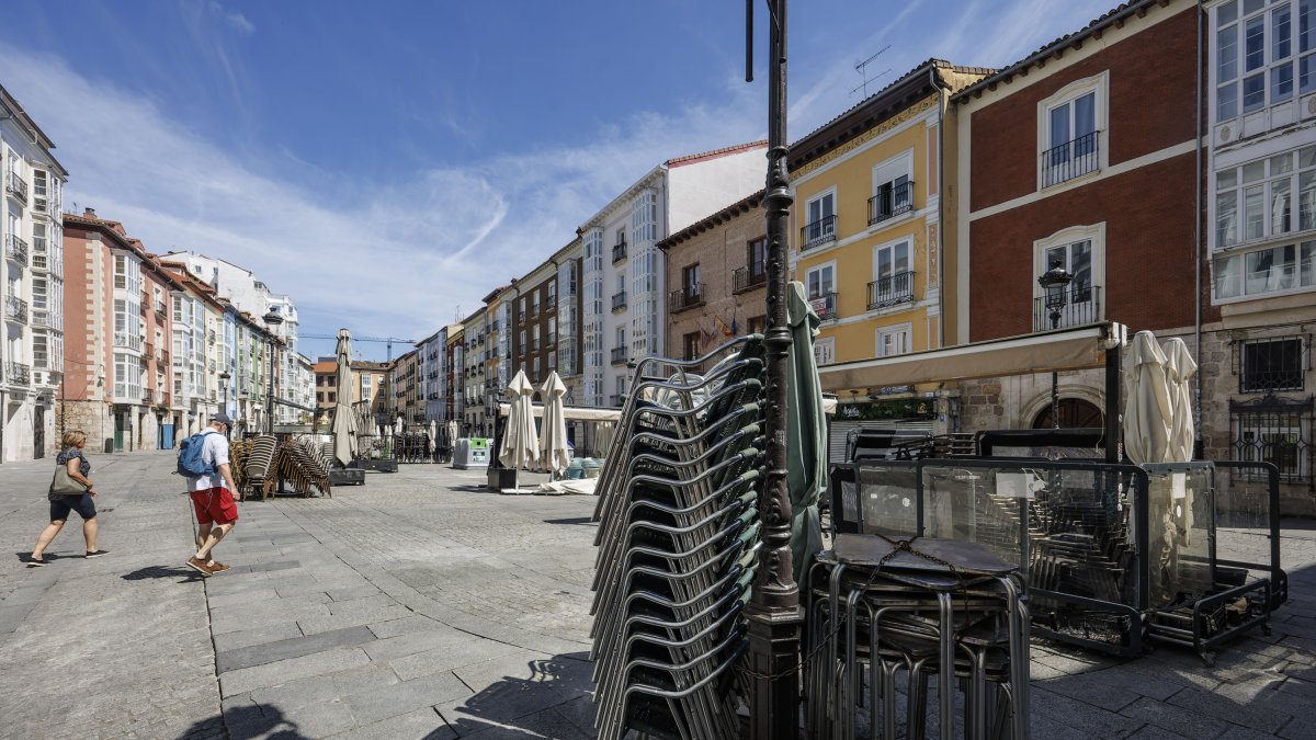 Terrazas de hostelería recogidas en La Flora.