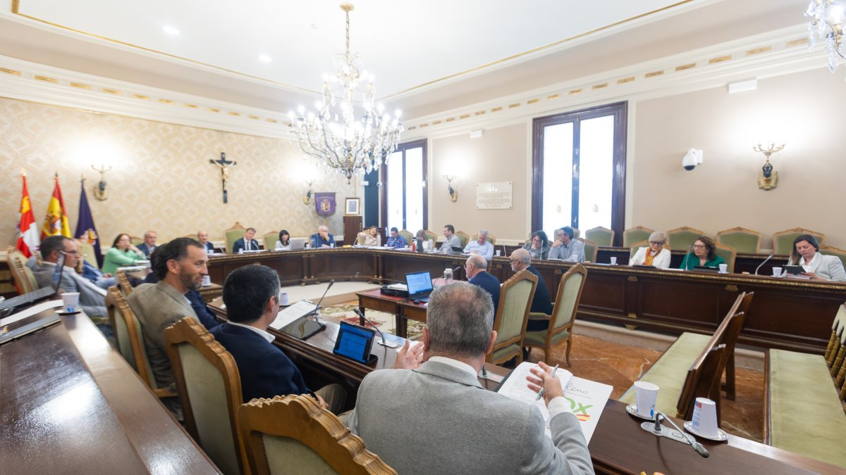 Imagen de la última sesión de Pleno celebrado en la Diputación Provincial de Burgos.