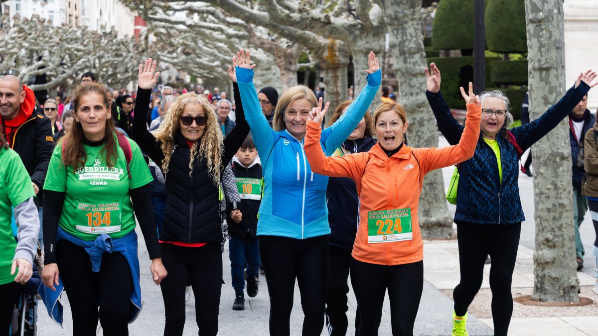 Marcha Solidaria de Prosame por la salud mental.