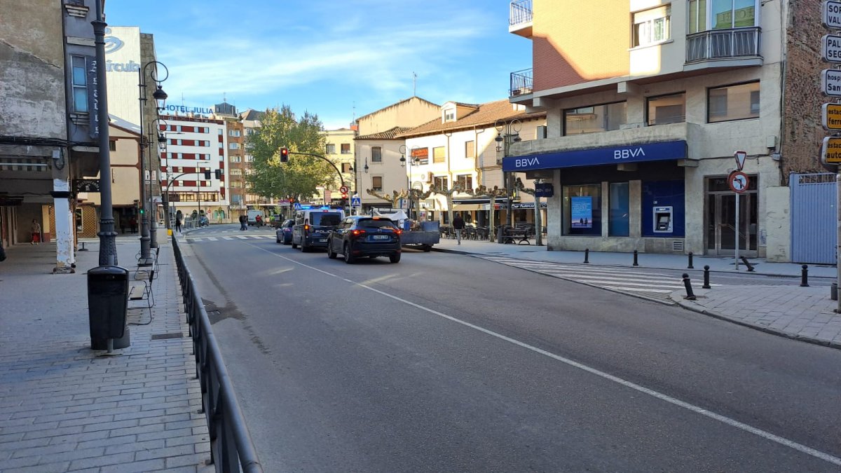 Aranda ha amanecido hoy, con luz y con más calma