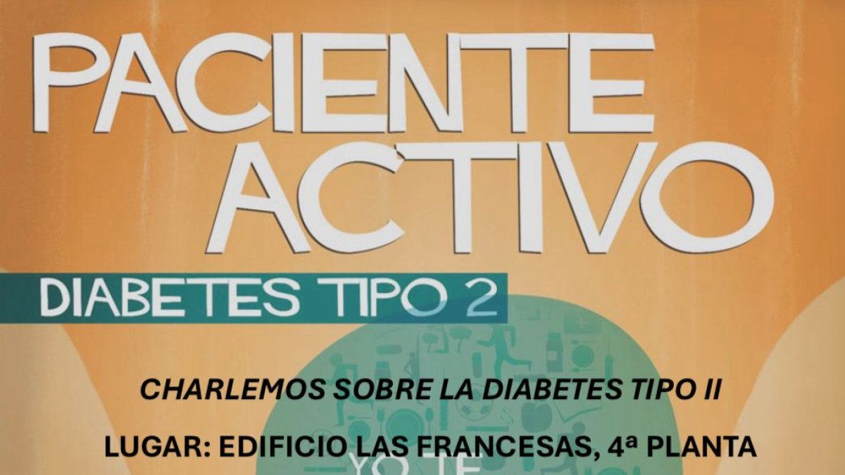 Cartel del programa  ‘Paciente Activo en Diabetes’