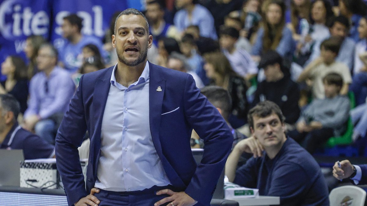 Bruno Savignani, durante el partido contra Fuenlabrada.