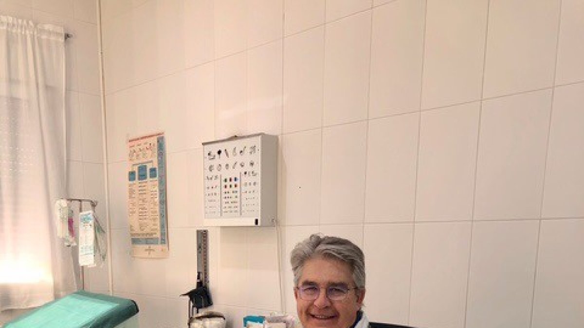 El enfermero de La Seca (Valladolid) Juan Luis Badalloc.