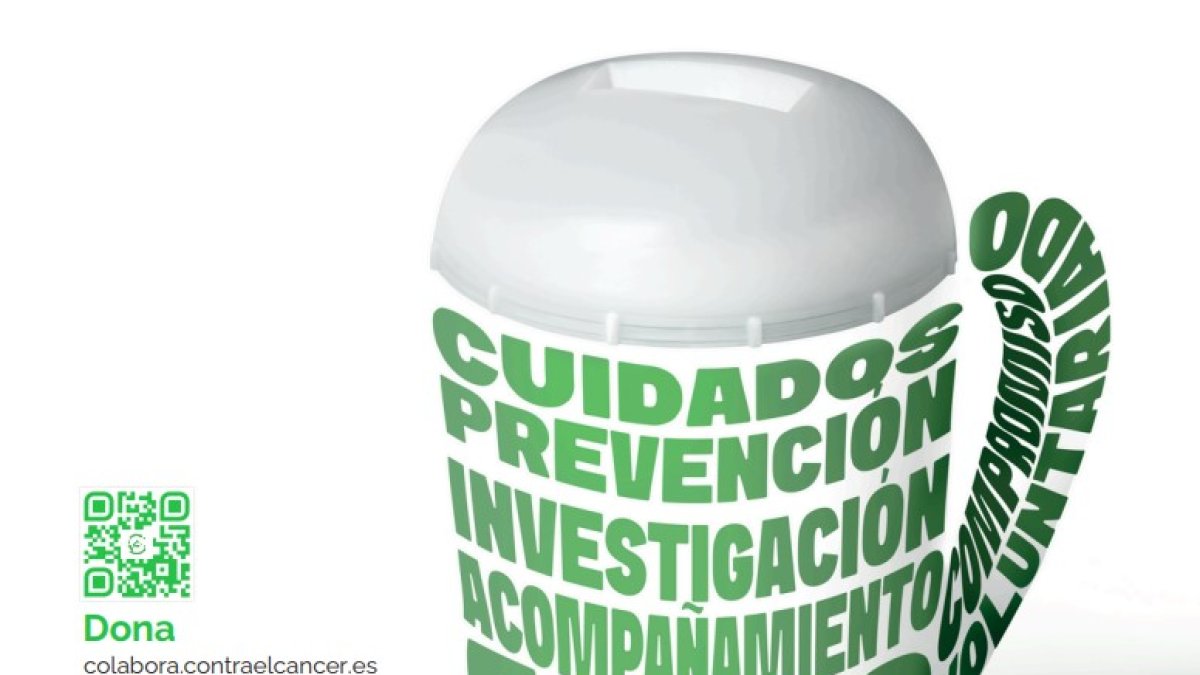 Imagen del cartel con el que la AECC difunde su tradicional Día de la Cuestación.