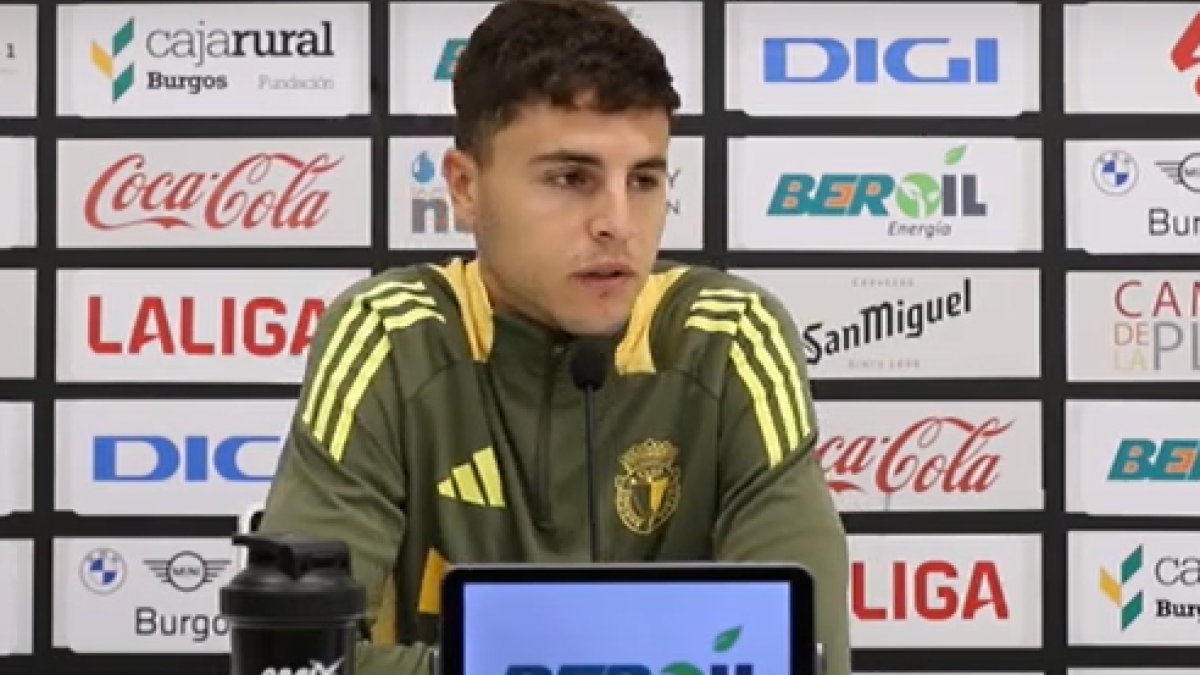 Iván Morante, durante la rueda de prensa.