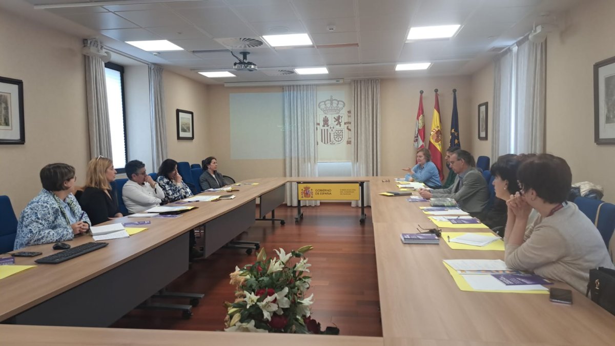 Reunión de la Mesa contra la Trata.