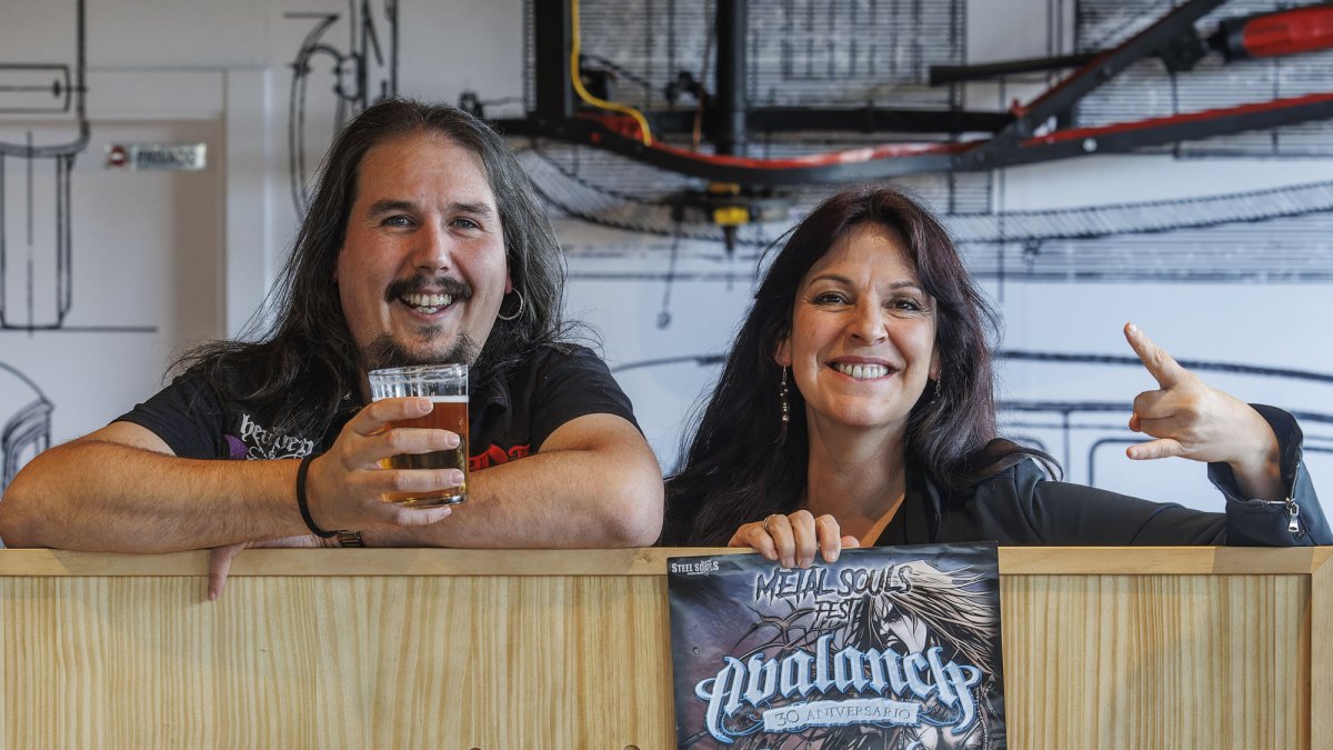 Gonzalo Navazo y Rosa Contreras, de la promotora Steel Souls.