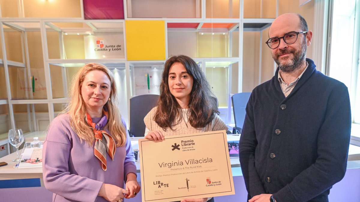 La fotógrafa burgalesa Virginia Villacisla, premiada por su homenaje visual a Presencio