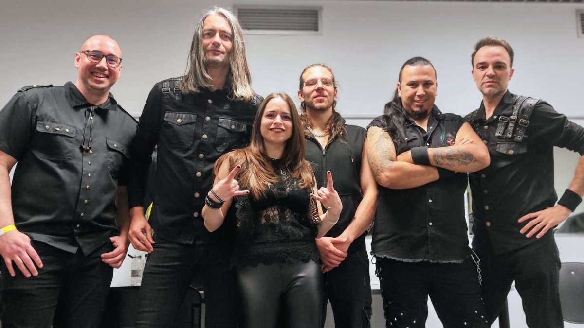 El grupo barcelonés Embersland, expectante ante su primer concierto en Burgos de la mano del Metal Souls Fest.