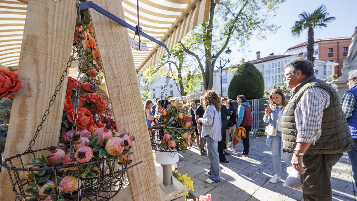 Imagen de la inauguración de la Fiesta de las Flores.
