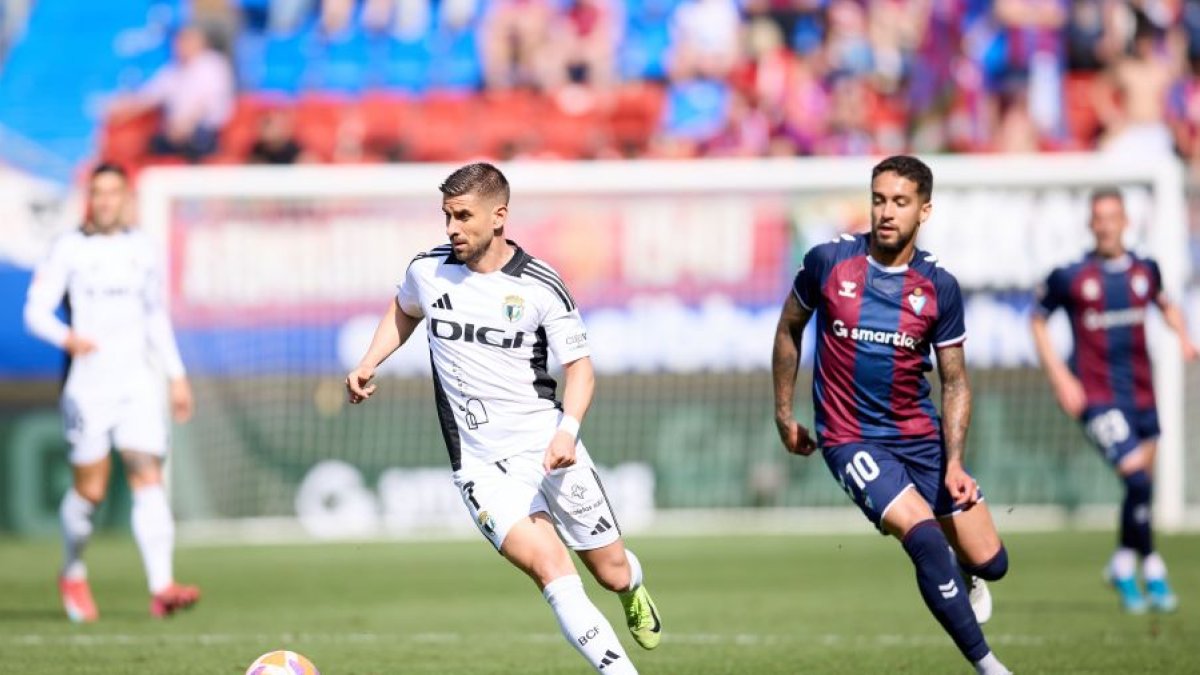 Imagen de Dani Ojeda durante el partido contra el Eibar.