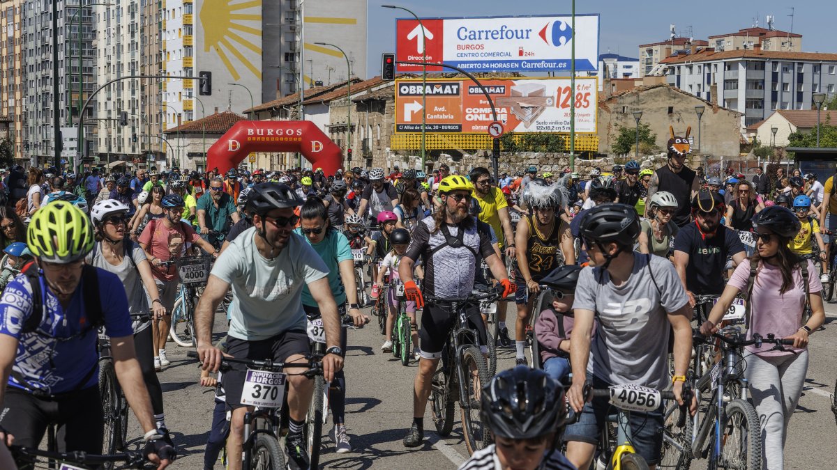 Instante del Día de la Bici 2025.