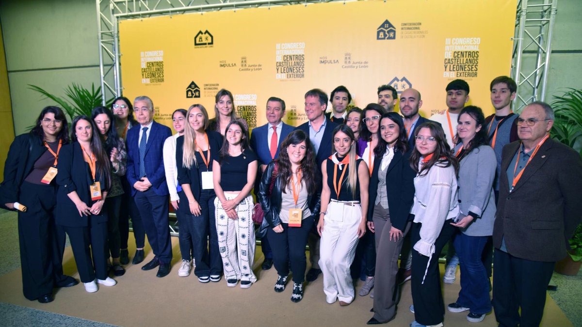 El consejero de la Presidencia, Luis Miguel González Gago, clausura el III Congreso Internacional de Centros Castellanos y Leoneses en el Exterior