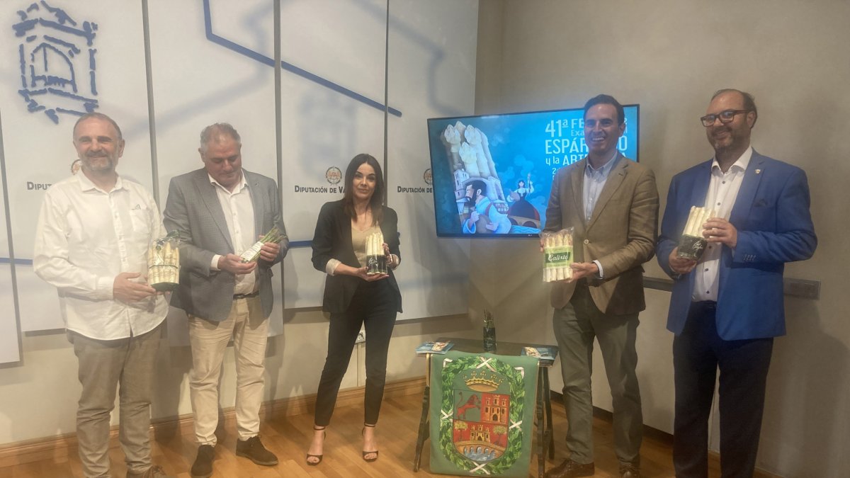 Un momento de la presentación de la feria en la Diputación.