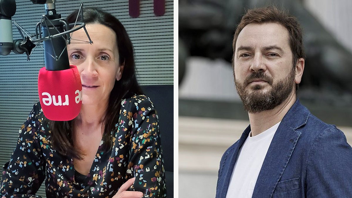 María Álvarez de Eulate y Jorge Bustos.