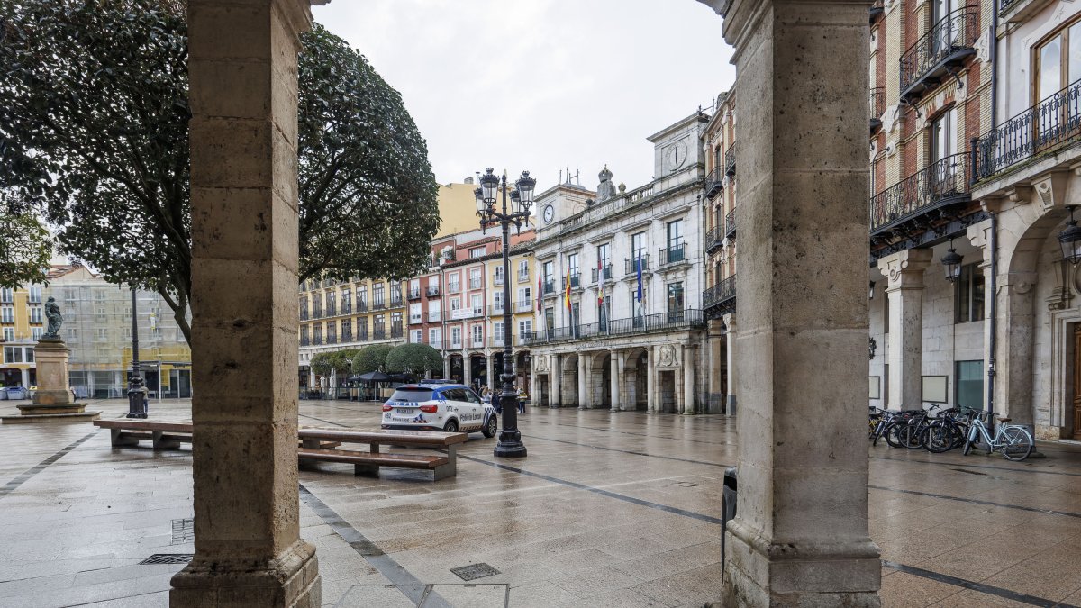 Edificio del Ayuntamiento de Burgos, en el número 1 de la plaza Mayor.
