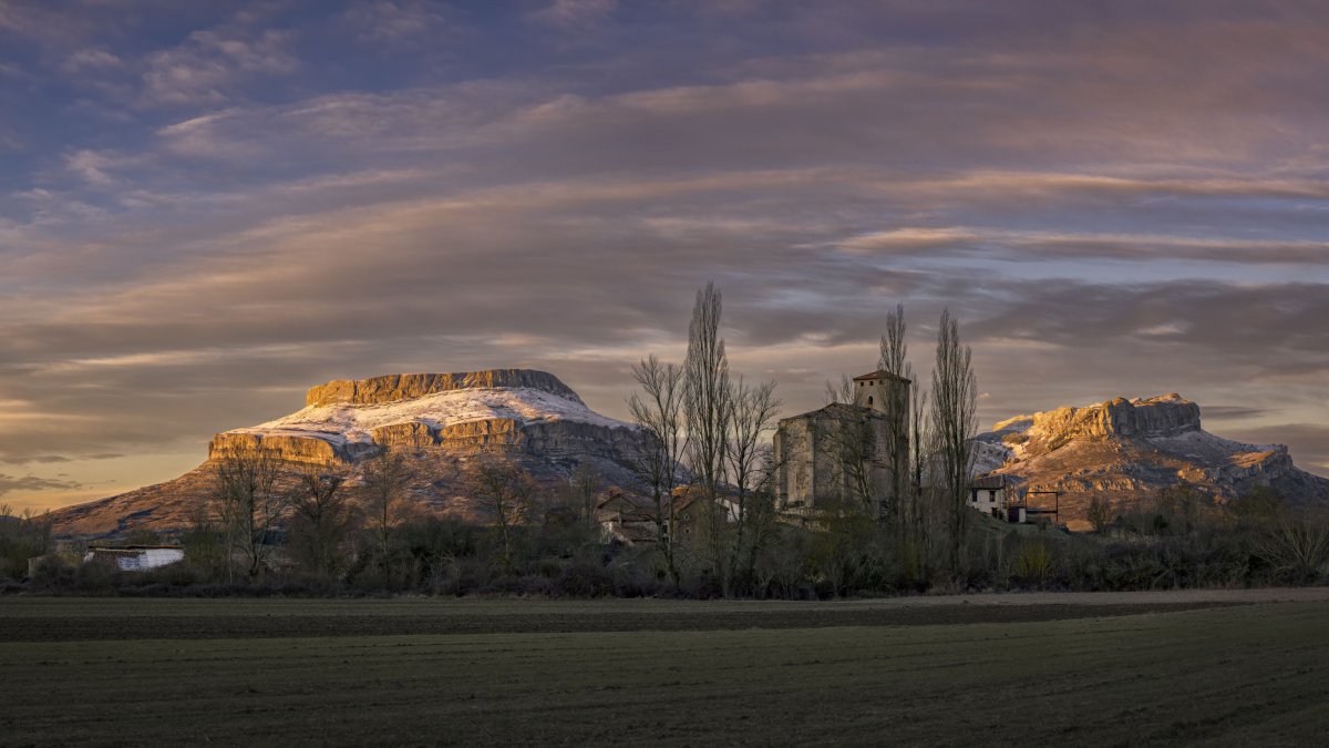 Vista de la zona de Peña Amaya.