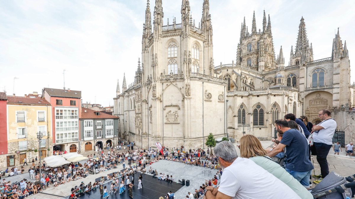 La danza fue una de las grandes protagonistas de la cita cultural.