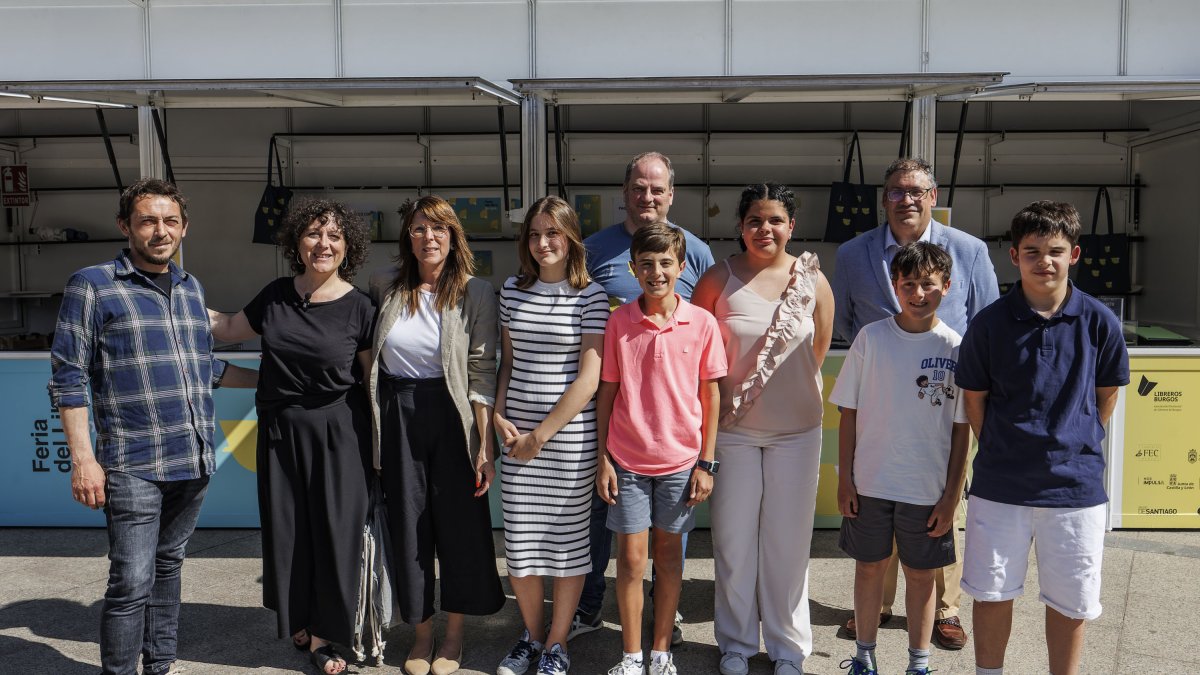 Los premios de El Periódico del Cole se entregaron en el marco de la Feria del Libro de Burgos.