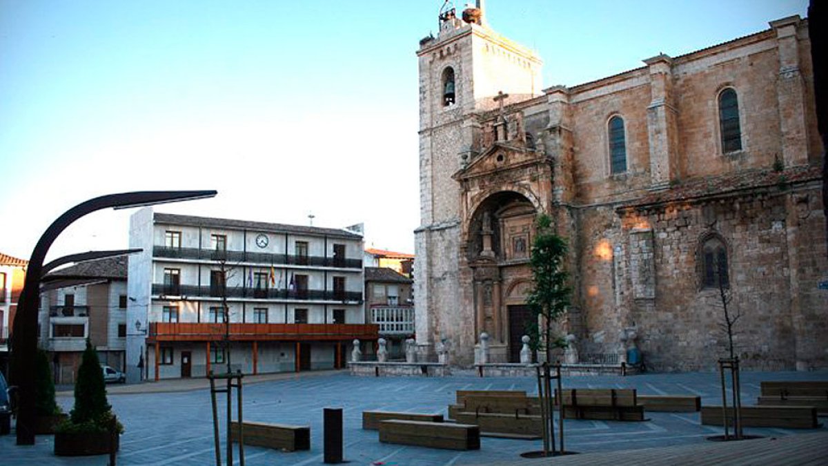Plaza Mayor de Roa de Duero.