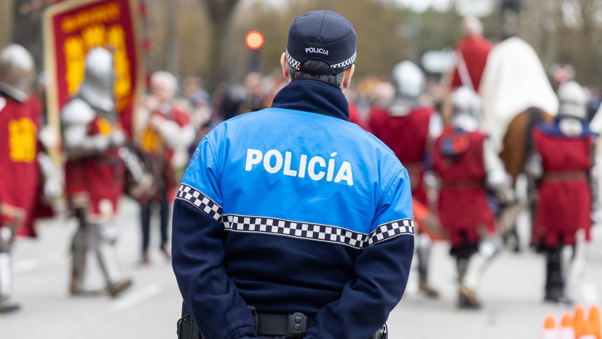 Imagen de una agente de la Policía Local.