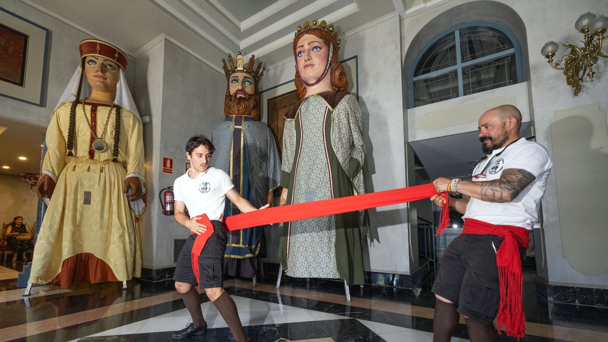 Pedro y Rubén Bujedo, padre e hijo y portadores de Gigatones.