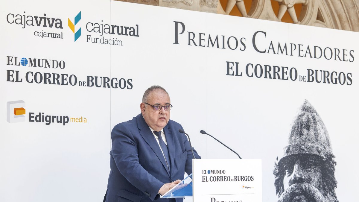 El consejero de Sanidad, Alejandro Vázquez, en un momento de su intervención.