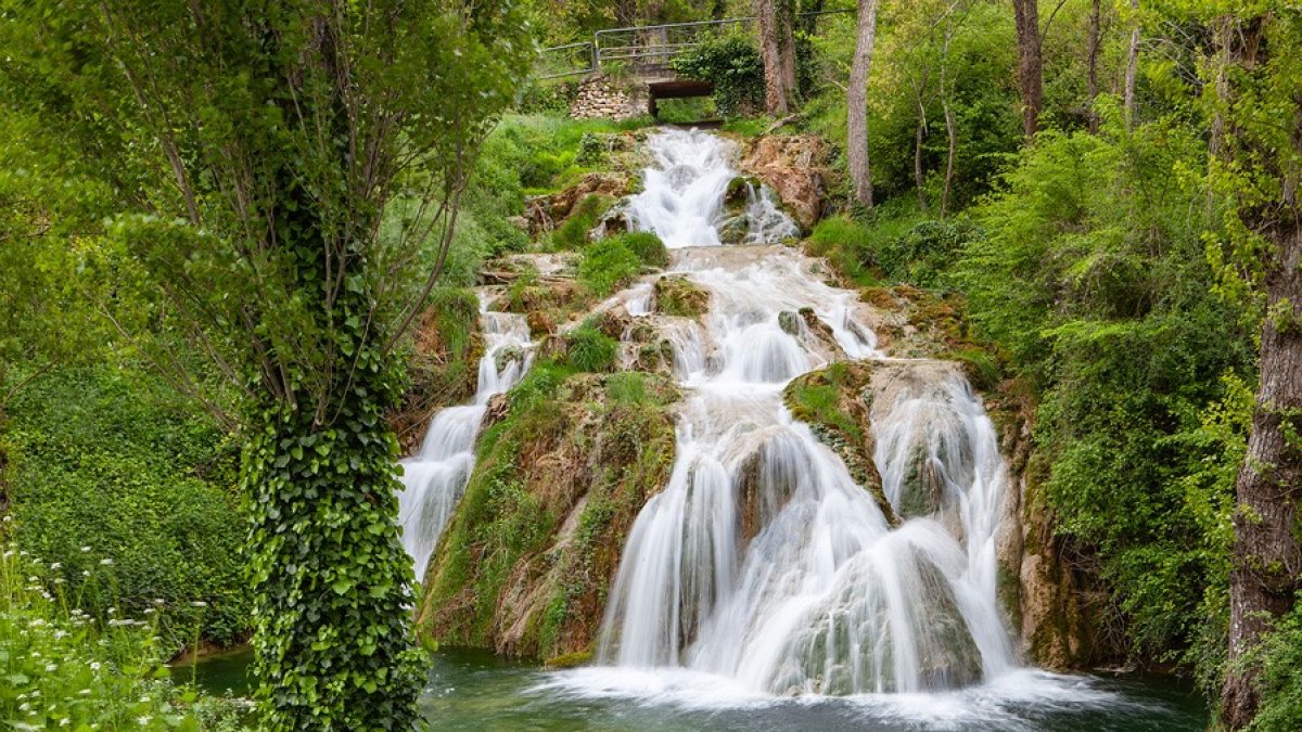 Cascada de Los Torcos en Tubilla del Agua.