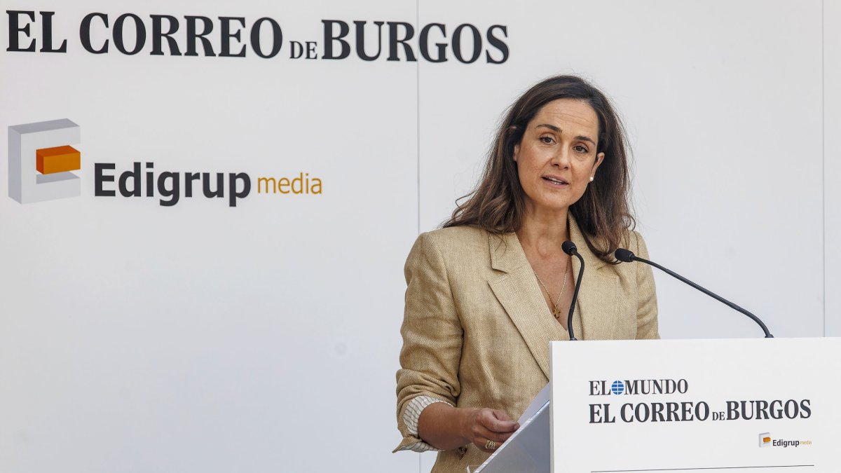 Adriana Ulibarri, en la primera edición de los Premios Campeador.